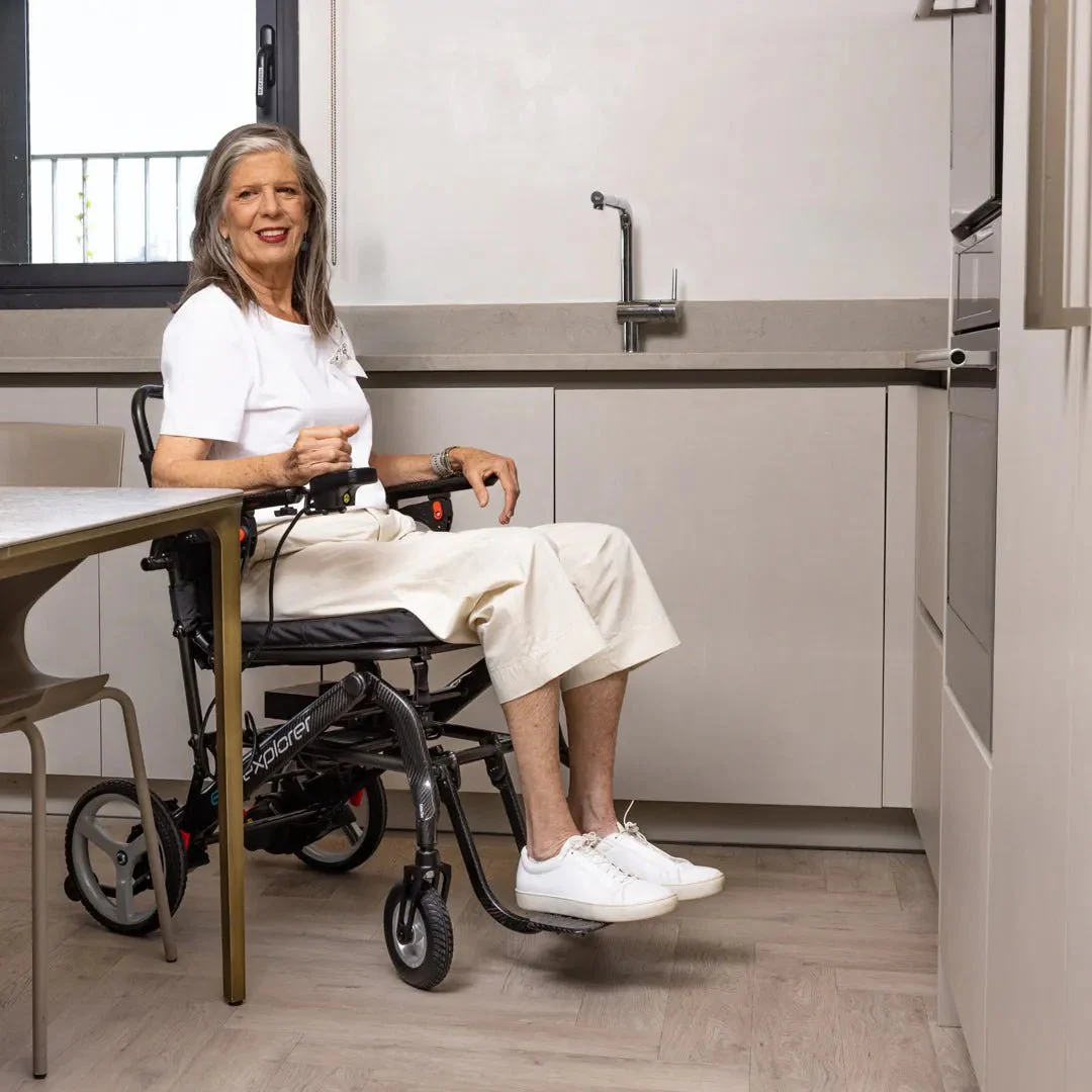 EZY EXPLORER Ultra-Light Folding Power Wheelchair - Image 11