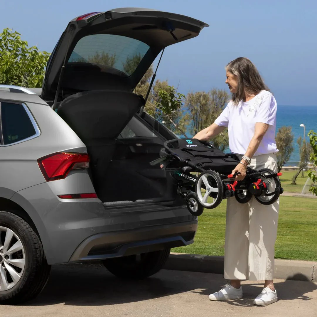EZY EXPLORER Ultra-Light Folding Power Wheelchair - Image 13