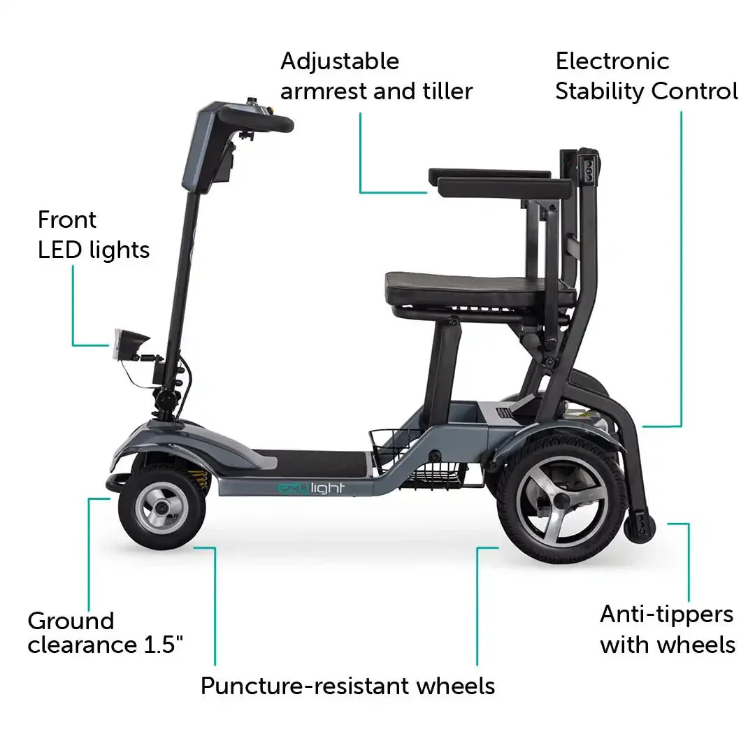 EZY LIGHT Portable Mobility Scooter - Image 4