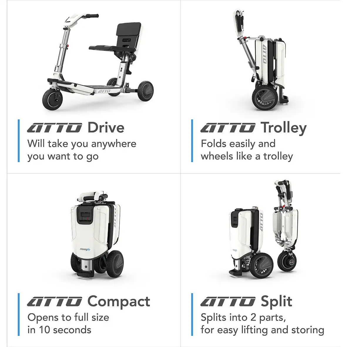 Open Box ATTO Mobility Scooter - Image 27